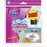 Parex Tornado Mop Yedek 1+1 2 Adet Yumuşak Yüzeyli Mikrofiber Mop Yedeği ile Temizlik Kolaylığı