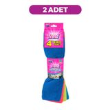 Parex Trend Mikrofiber 4'lü Açık Temizlik Bezi Ikili Paket