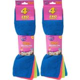 Parex Trend Mikrofiber Temizlik Bezi 4’lü Eko Paket 2'li Paket