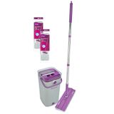 Parex Wondero Flat Temizlik Seti + 2 Adet Yedek Mop Avantaj Paketi