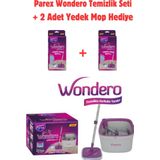 Parex Wondero Otomatik Temizlik Seti + 2 Adet Yedek Mop Hediyeli