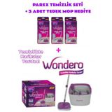 Parex Wondero Temizlik Seti + 3 Adet Yedek