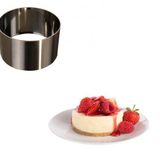 Parfe Kalıbı / Yuvarlak Tekli Küçük Pasta Kalıbı 9 Cm