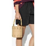 Parfois Kadın Bambu Detaylı Hasır Bucket Çanta - Standart - Natural