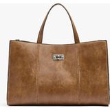 Parfois Kadın Çatlak Efektli 15" Laptop Çantası - Standart - Camel