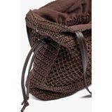 Parfois Kadın Hasır Desenli Shopper Çanta - Standart - Kahverengi