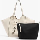 Parfois Kadın Içi Çıkarılabilir Shopper Çanta - Standart - Ekru