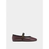 Parfois Kayışlı ve Tokalı Babet - Bordo