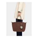PARFOIS Yumuşak Dokulu Charmlı Shopper Çanta