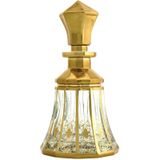 Parfüm Esans Cam Şişesi Gold Boş Esans Cam Şişesi Dekorotif Vitrin Şişesi 150 Ml. X003-150ML-1
