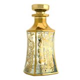 Parfüm Esans Cam Şişesi Gold Boş Esans Cam Şişesi Dekorotif Vitrin Şişesi 150 Ml. X009-150ML-1