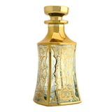 Parfüm Esans Cam Şişesi Gold Boş Esans Cam Şişesi Dekorotif Vitrin Şişesi 150 Ml. X009-150ML-2