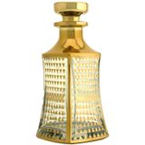 Parfüm Esans Cam Şişesi Gold Boş Esans Cam Şişesi Dekorotif Vitrin Şişesi 150 Ml. X009-150ML-3