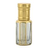 Parfüm Esans Cam Şişesi Gold Boş Esans Şişesi 3 Ml. Premium A114-3ML-1