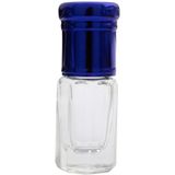 Parfüm Esans Cam Şişesi Mavi Boş Esans Şişesi 3 Ml. 10 Adet Premium A103-3ML-5