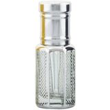 Parfüm Esans Cam Şişesi Silver Boş Esans Şişesi 3 Ml. Premium A114-3ML-2