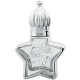 Parfüm Esans Cam Şişesi Silver Boş Esans Şişesi 8 Ml. Premium A116-8ML-2