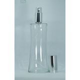 PARFÜM ŞİŞESİ 100 ML (2 ADET) EYFEL GRİ METAL VALF VE KAPAK BOŞ ŞİŞE