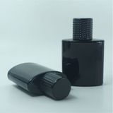 Parfüm Şişesi 50 ml (3 Adet ) Özel Siyah Elips Kolay Kapama Boş Şişe