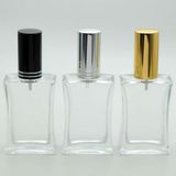 Parfüm Şişesi 50 ml (5 ADET) Siyah Kapak Plastik Valf Eyfel (TEKRAR DOLDURULABİLİR) Boş Şişe