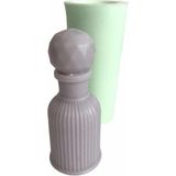 Parfüm Şişesi Silikon Kalıp Sabun Kokulu Taş Mum Epoksi Kalıbı - 26 x 26 x 7 cm