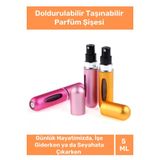 Parfum Sisesinden Doldurulabilir Tasinabilir Canta Ici Mini Cep Parfum Sisesi 5 Ml X 3 Adet