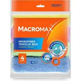 Pariles 3 Adet Macromax Mikrofiber Temizlik Bezi 4 Lü