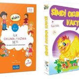 Parilti 1. Sinif Elakin Ilk Okuma Yazma + Simdi Okuma Vakti Hikaye Seti 20 Kitap