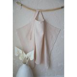 Parıltı Emzirme Önlüğü %100 Pamuk Müslin - 70 x 105 cm - Açık Pembe