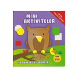 Parıltı Yayıncılık Mini Aktiviteler-ilk Renkler Ve Şekiller-mor Kitap