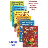 Parıltı Yayıncılık Okul Öncesi Şirin Ve Eğitici Etkinlik Çalışmaları Dizisi (6 Kitap Set)