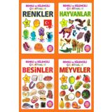 Parıltı Yayıncılık Renkli Ve Eğlenceli Çıkartmalar Seti 4 Kitap