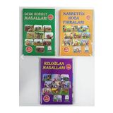 Parıltı Yayınları 1. SINIF HİKAYE KİTABI DEDE KORKUT MASALLARI - KELOĞLAN MASALLARI - NASRETTİN HOCA FIKRALARI SET