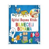 Parıltı Yayınları Bilmeceli Boyama Kitabı - Ahmet Altay 3 - 5 Yaş Eğitici İçerik