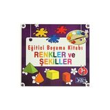 Parıltı Yayınları Eğitici Boyama Kitabı: Renkler ve Şekiller + Mumi-Yaratıcı Boyama + Hareketli Hayvanlar (Ciltli) Set