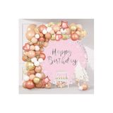 Parıltılı Doğum Günü Lüks Parıltılı Balon Set, ÇOK RENKLİ 347568567856