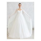 paris in paris BEYAZ ŞİFON KAFTAN-GELİNLİK ÜSTÜ PELERİN-BİNDALLI-ŞİFON KAFTAN-BEYAZ KINA ELBİSESİ
