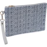 Paris Kadın Clutch Çanta - Kot Mavi