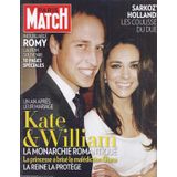 PARIS MATCH N°3292 21 JUIN 2012 THIERRY ROLAND/ KATE&WILLIAM/ SEGOLENE ROYAL & TRIERWEILER/ SIMON BAKER/GUERRE DES DRONES/ GAD LEMALEH/ OPIUM/ EMMANUELLE BEART/ GRECE SAMARAS/ LEILA BEN ALI/ JOHNNY