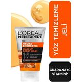 Paris Men Expert Hydra Energetic Wake Up Boost Yüz Temizleme Jeli 100 ml