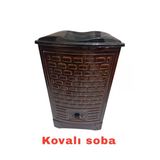 Paris Önden Havalı Soba Kovalı Uyuyan Soba Odun Kömür