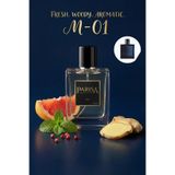 parisa Blue DE Chan. Sevenler İçin Edp 50ml - Greyfurt & Zencefil Özlü Ferah Odunsu Erkek Parfümü PRSM01