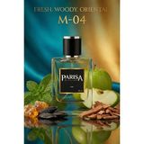 Parisa M-04 Hero Man Edp 50 ml - Yeşil Elma & Nane Özlü Ferah Oryantal Erkek Parfümü PRSM04