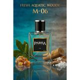 parisa M-06 Vikings Edp 50 ml - Deniz Notları & Greyfurt Özlü Ferah Odunsu Erkek Parfümü PRSM06