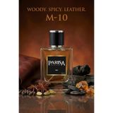 parisa M-10 Signature Man Edp 50 ml - Siyah Biber & Deri Notalı Karizmatik Odunsu Erkek Parfümü PRSM10
