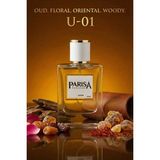 Parisa U-01 Secret Words Edp 50 ml - Gül & Ud Notalı Oryantal Çiçeksi Unisex Parfüm PRSU01