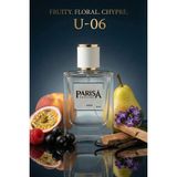 Parisa U-06 Magic Edp 50 ml - Tropikal Meyve & Çiçek Notalı Tatlı Şipre Unisex Parfüm PRSU06