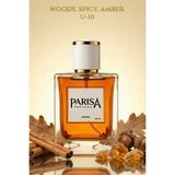 parisa U-10 Dark Angel Edp 50 ml - Amber & Tarçın Notalı Sıcak Odunsu Baharatlı Unisex Parfüm PRSU10