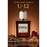 Parisa U-12 Intencafe Edp 50 ml - Kahve & Gül Notalı Gurme Çiçeksi Unisex Parfüm PRSU12