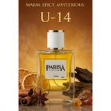 Parisa U-14 1861 Naxos EDP 50 ml Unisex Bal & Tütün Notalı Aromatik Sıcak Baharatlı Parfüm PRSU14